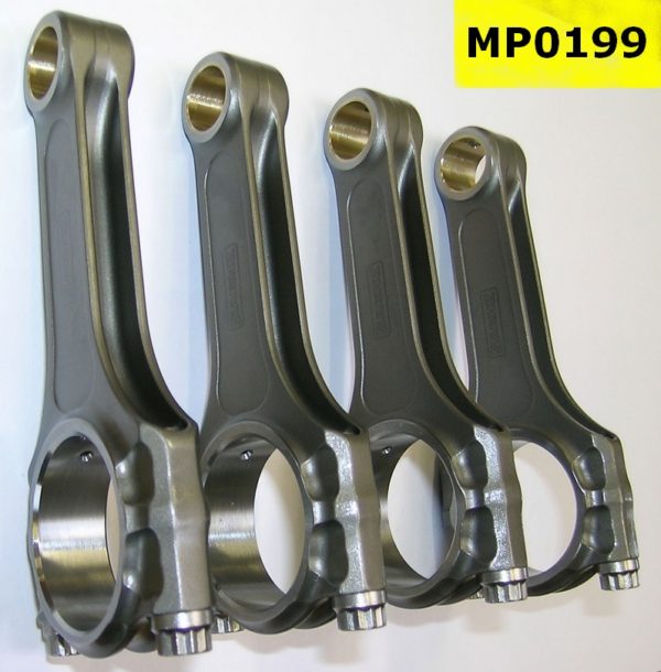 Forged rod for competition with hole of lubrication (free axle with a forged piston and on the rod