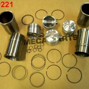 Complete set Ø75.70 mm (4 liners and 4 pistons+pins +rings 1.75+2+4mm)