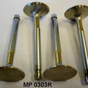 Soupapes échappements competitions forgés monobloc 30  x 7 x 88.90 mm (jeu de 4)