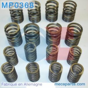 Kit de 8 ressorts renforcés à spires variables (1600/1800 cm3). MP0368