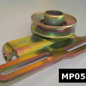 Belt tightener for trapezoidal belt