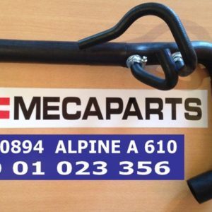 Durite pompe à eau/bocal/alimentation turbo D 503