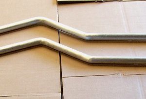 Water tubes aluminum (the pair)