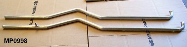 Water tubes aluminum (the pair)
