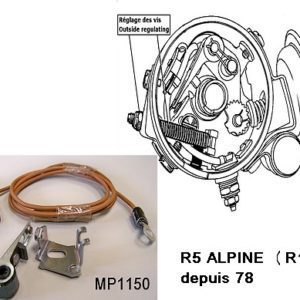 Contact sets (Distributor with outside regulating of the contact sets)