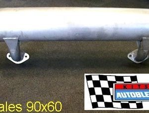 Silencieux sport (inox) (Modèle à absorption) Montage impératif avec collecteur MP1415