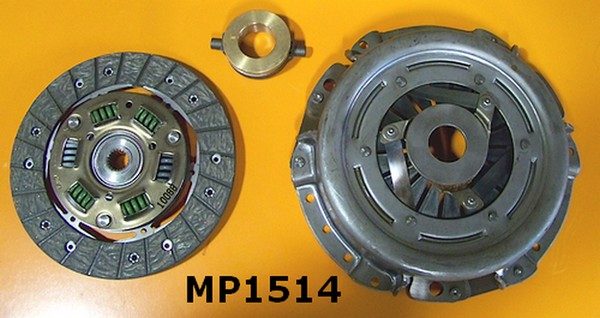 Kit embrayage 181mm (mécanisme renforcé + disque + Butée roulement)  (nouveau mécanisme avec linguet