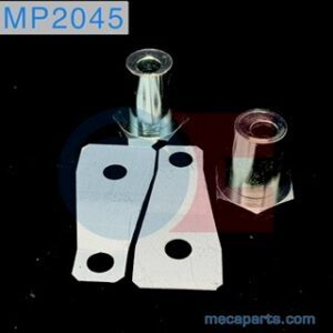 Excentrique de réglage de chasse triangle inférieur (la paire) + 2 pattes de blocage MP2062