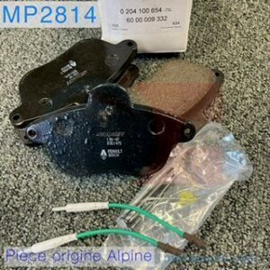 Plaquettes de frein arrière pour A610 6000 009 332