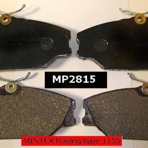 Front pads for road and competition use (set of 4 - quality 1155 Mintex)