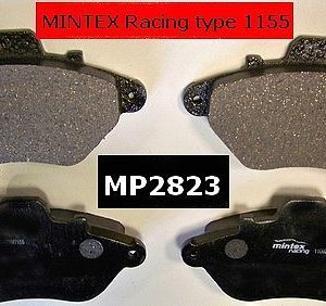 Rear pads road and racing MINTEX 1155 Spider & A610 until 10488