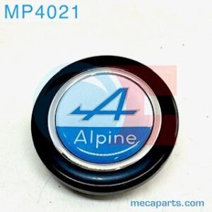 Centre de volant prototypo Ø emboitement 49.50mm avec sigle ALPINE  (pour MP4020)