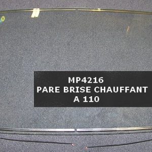 Pare-brise chauffant (version Française) 2 zones nouvelle fabrication très belle qualité.
