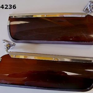 Pares soleil en transparent marron (la paire)