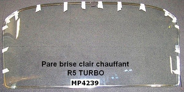 Pare brise chauffant