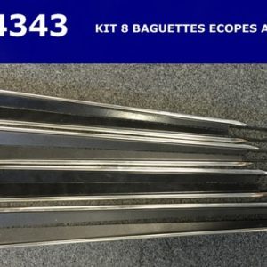 Kit des 8 baguettes d'entrée d'air sur les écopes d'ailes arriéres