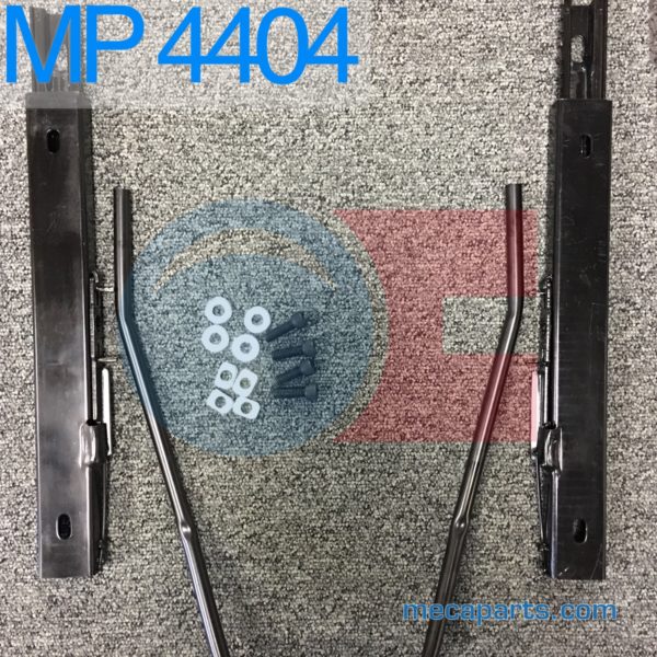Kit glissières universelles pour fixation siège type MOD PLASTIA