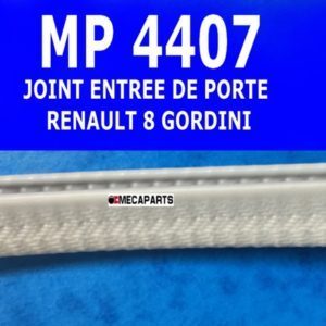 Joint entrée de porte Renault R8 (Prévoir 10m pour 4 portes) vendu au mètre