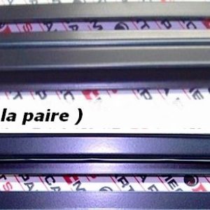 Supports des vitres latérales droite et gauche (epoxy noir) (la paire)
