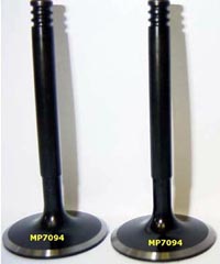 Racing intake valve, monobloc forged (2CV Cross ratification) 40 x 8 x 88.50mm