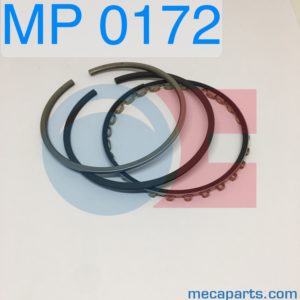 Jeu de 4 segments (2 + 2 + 3,5 mm) pour pistons d'origine