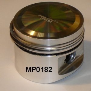 Piston forgé  Ø77 mm avec axe et segments (1 + 12 + 28mm)