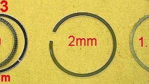 Rings (1,75 +2 +4 mm) for piston Ø 74.50mm