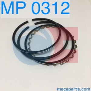Kit segments (175 + 2 + 4 mm) pour 1 piston