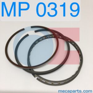Segments (ép. 1,75 + 2 + 4mm) pour 1 piston