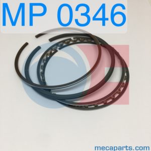Kit segments (175 + 2 + 4 mm) pour 1 piston Ø80mm