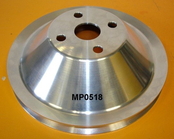 Water pump alloy pulley