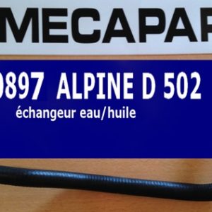 Durite échangeur eau/huile D 502