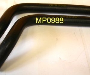 Durites d'eau réchauffage carburateurs A310/6 (la paire) rep 9 MP0988