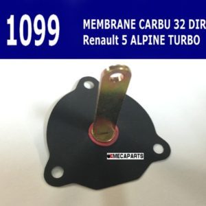 MEMBRANE CARBURATEUR 122 B (5 Alpine turbo)