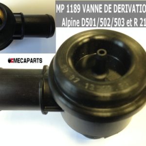 Dump valve for D501/502/503 & R21 turbo .made in germany