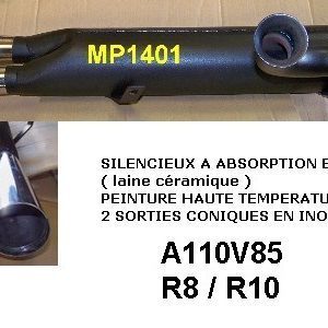 Silencieux sport (Modèle a absorption)