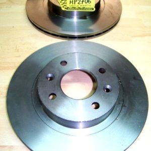Ventilated brake discs set (pair) Front or rear Ø 259mm thickness 20mm