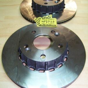 Ventilated brake discs set (pair) Front or rear Ø280mm thickness 22mm