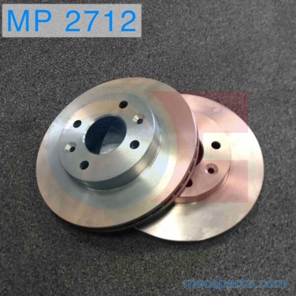 Paire de disques de frein ventilés avants Ø 238mm épaisseur 20mm