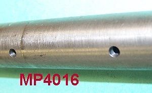 Axe de pédale A110 Ø16 longueur 85mm