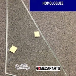 Vitre triangulaire de la porte droite ou gauche (unitaire)