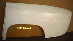 Poly left rear fender ( identical to the origin in steel )