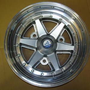 Jante Mecaparts en 3 parties AV/AR 3x150 roue 5 x 13