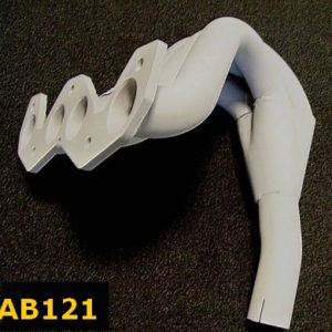 Collecteur Sport en acier avec un choopage clair forme 2Y (montage avec AB120)