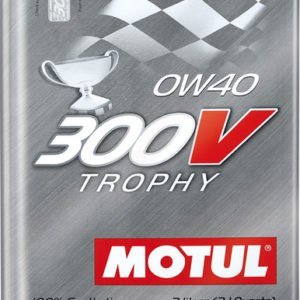 HUILE MOTEUR MOTUL.300V. TROPHY 0W40 (Bidon de 2 L )