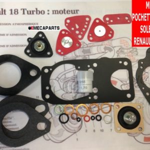 Full kit for Solex 32 DIS R18 Turbo carburetor