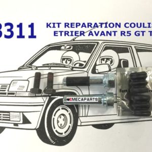 Kit réparation coulisseaux étrier R5 GT Turbo