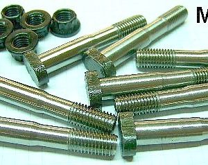 Conrod bolt 9mm + nut (engine set)