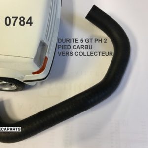 Carburator foot to manifold hose