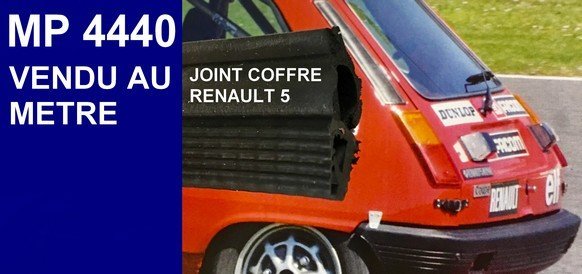 Joint coffre Renault 5 Alpine 7700627363 - fr